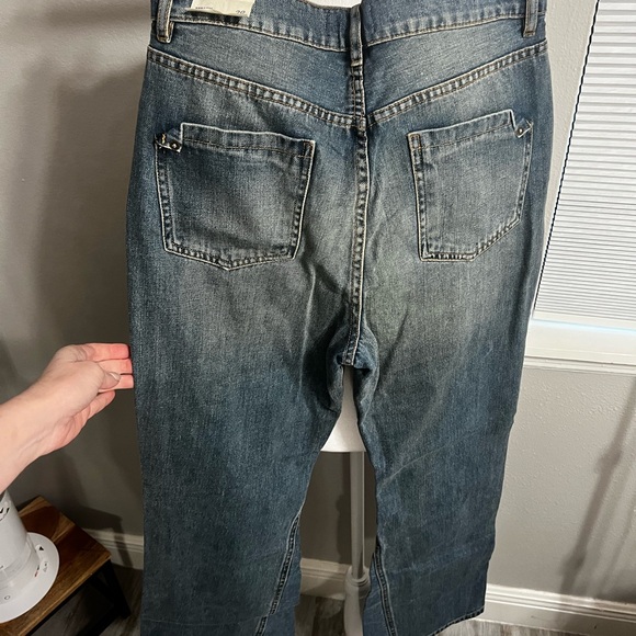 Free People SERAIN MID high RISE SLIM
BOOT CUT NWT 29 Button Fly - Picture 11 of 13